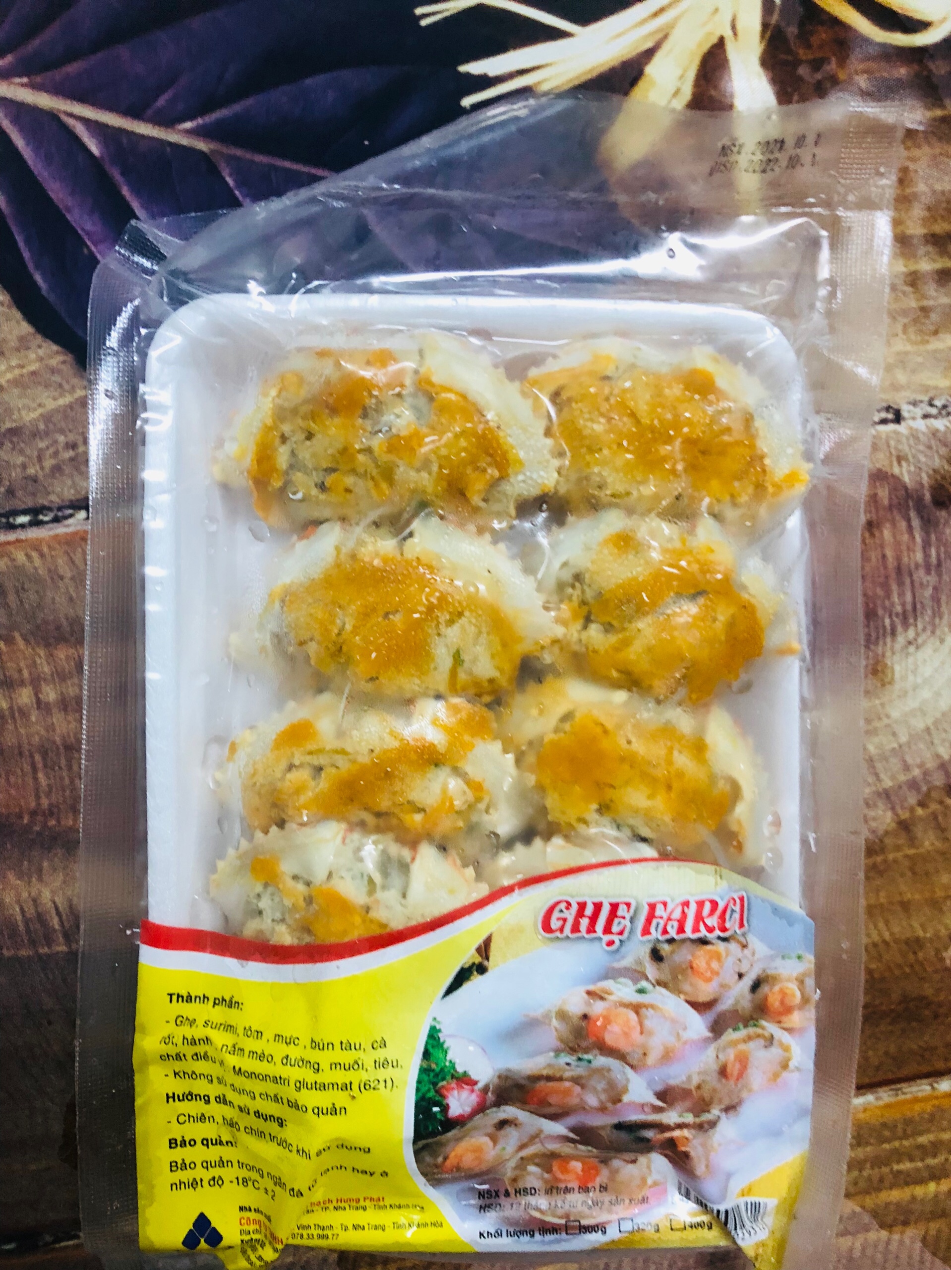 5 miếng mai ghẹ Facri thơm ngon