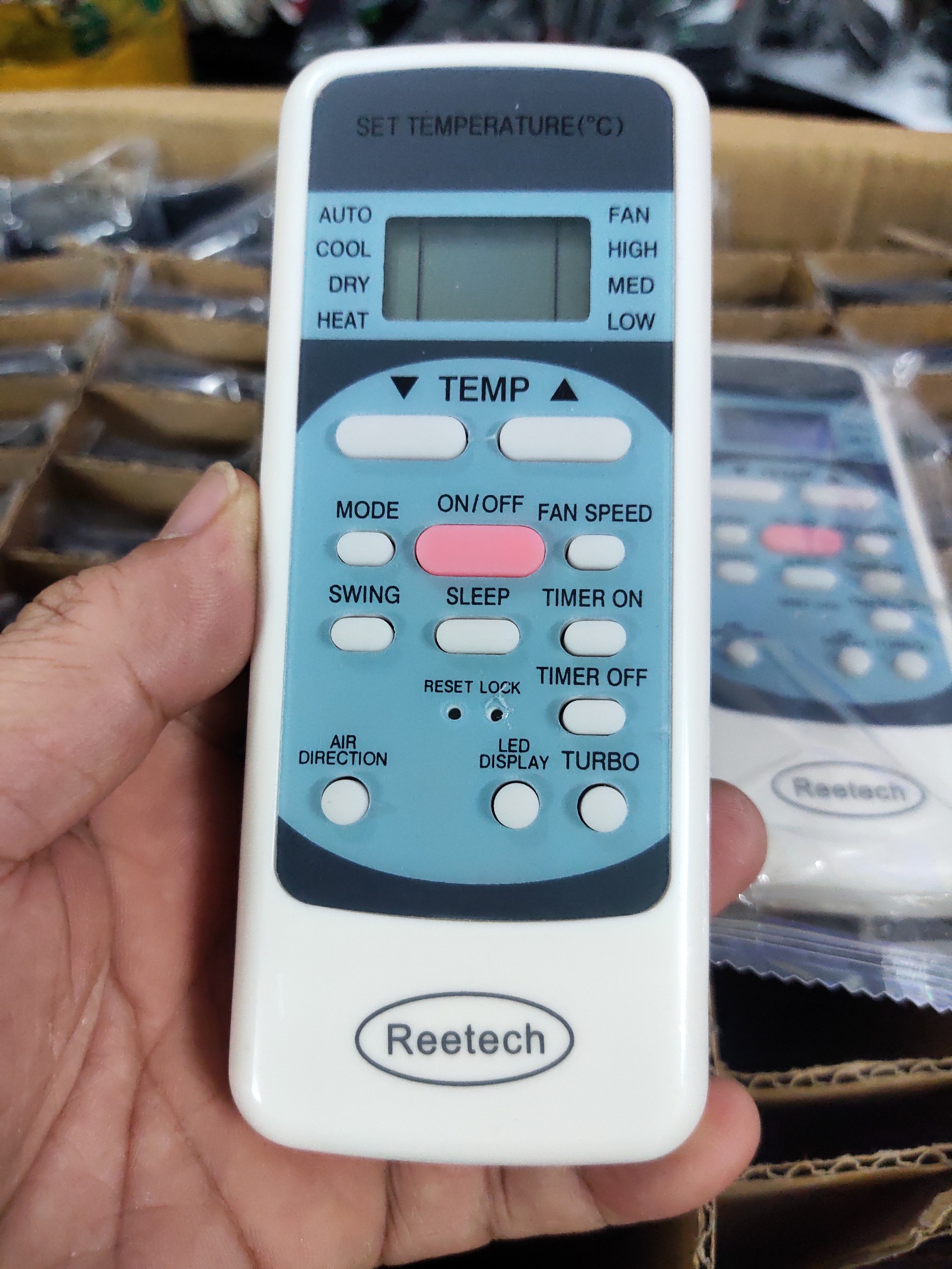 Điều khiển điều hòa reetech- bảo hành 2 tháng
