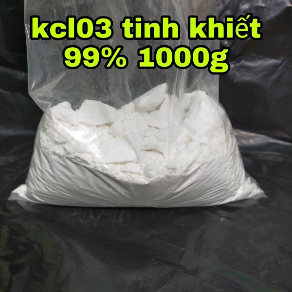 [ HÀNG CÓ SẴN ] Phân Bón KCLO3 1kg nguyên chất tinh khiết 99,9% hàng chuẩn , khối lượng 1kg