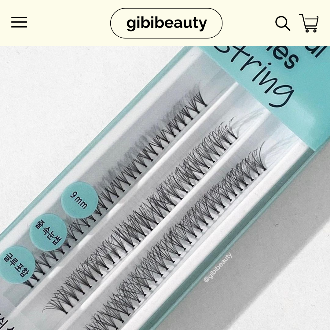 [KÈM KEO DÁN MI] Mi giả FILLIMILLI Natural Lashes String 9mm