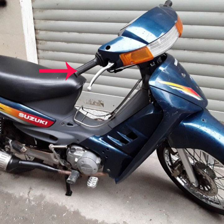 Tay nắm xe VIVA màu đen