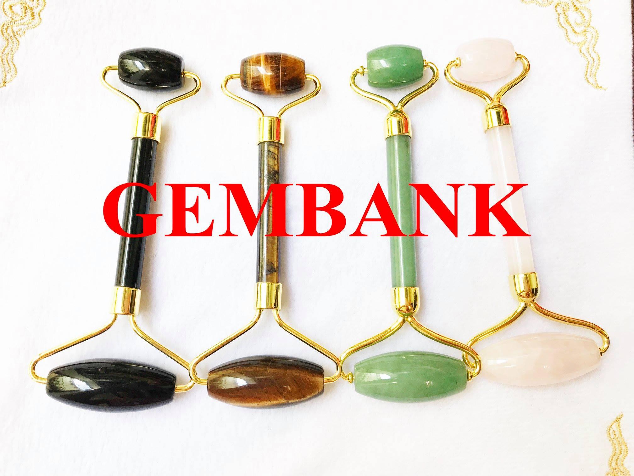Cây Lăn Massage Đá Opal Mắt Hổ Tự Nhiên