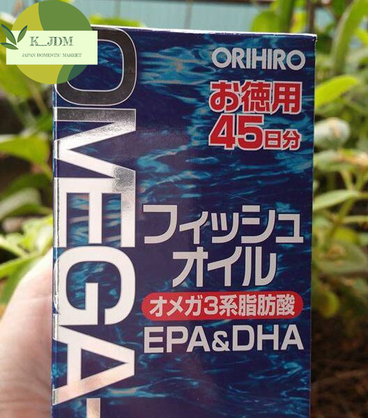 Dầu Cá OMEGA 3 ORIHIRO Nhật Bản 180 Viên