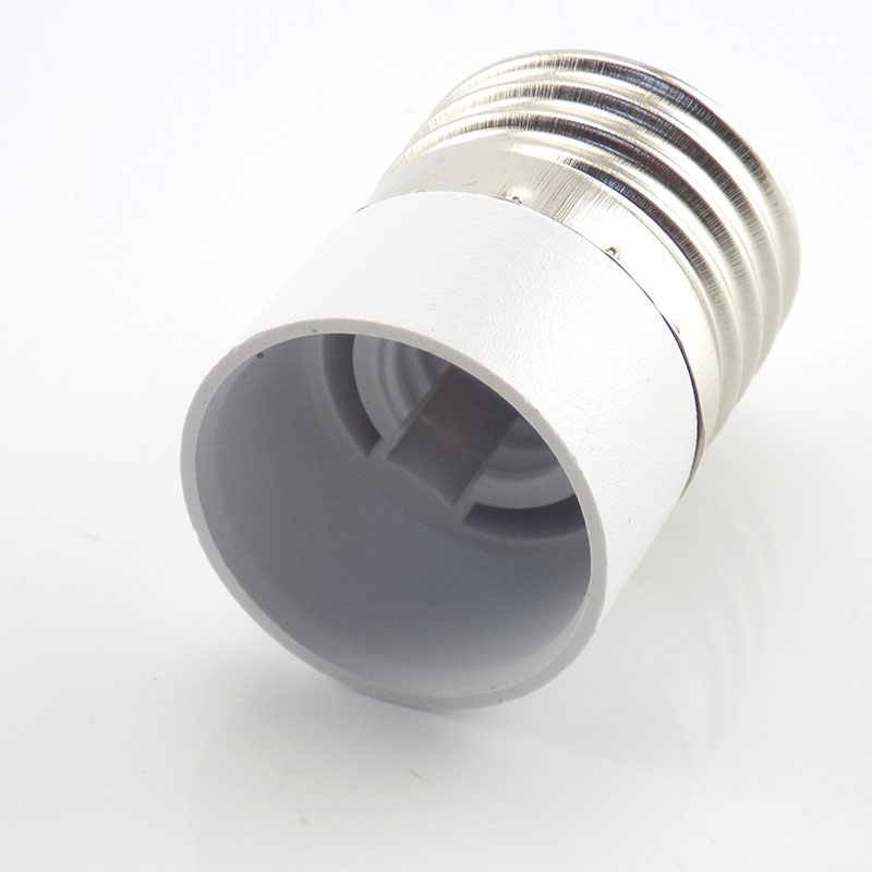 QKKQLA E27 To E14 Lamp Bulb Holder Converter Fireproof CFL Light Socket Base Adapter Male Plug Conversion For Corn Candle