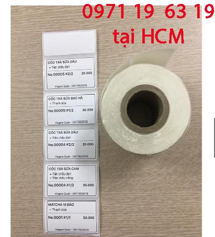 GIẤY IN TEM - Khổ 50 * 30
