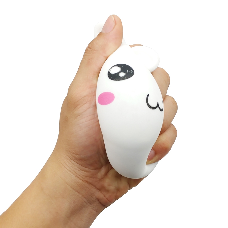 Đồ Chơi Squishy Hình Thỏ Con LU11 - Màu Trắng