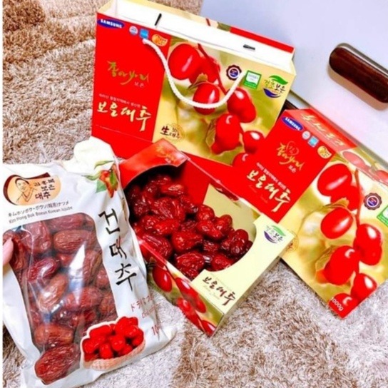 Táo đỏ khô hàn quốc/ tân cương (có video)