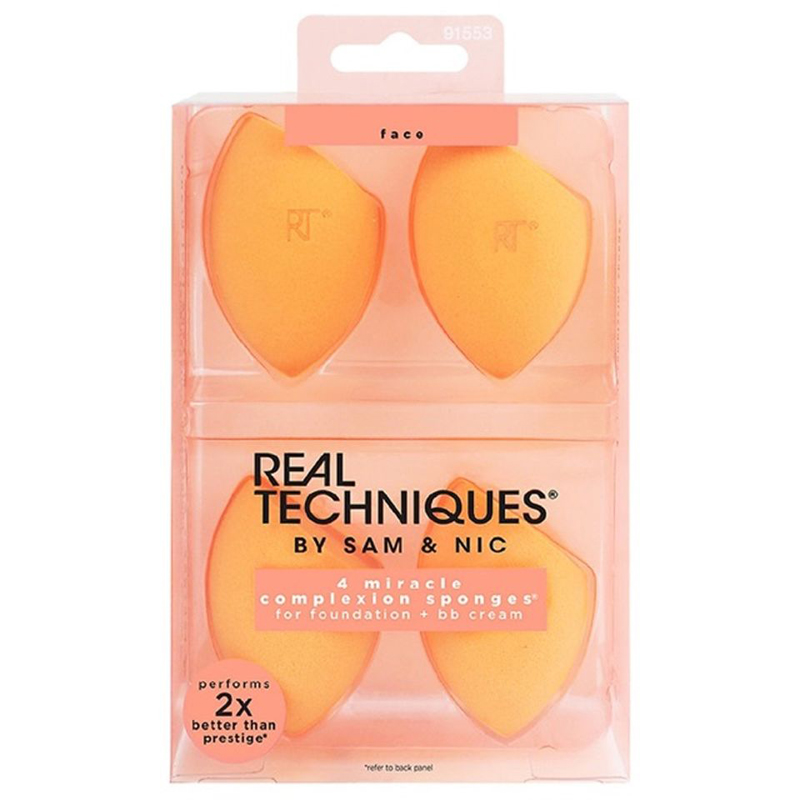 [HCM]Set 4 Mút Tán Kem Nền REAL TECHNIQUES BY SAM & NIC ( Set 4 Mút )