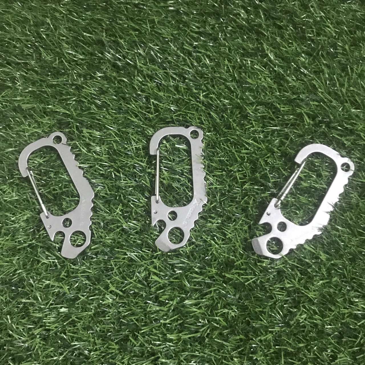 Dụng cụ đa năng EDC móc treo khoá inox 304