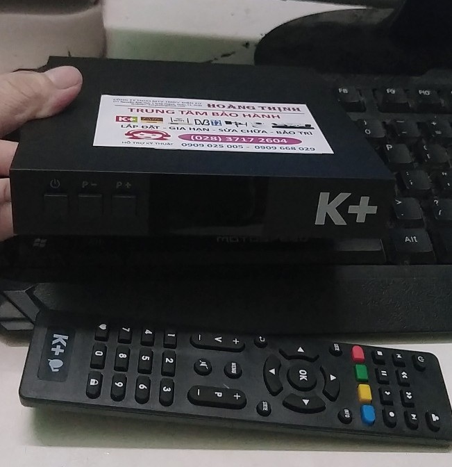 [HCM]Điều khiển K+ HD - Remote K+ HD - Dùng cho đầu thu K+