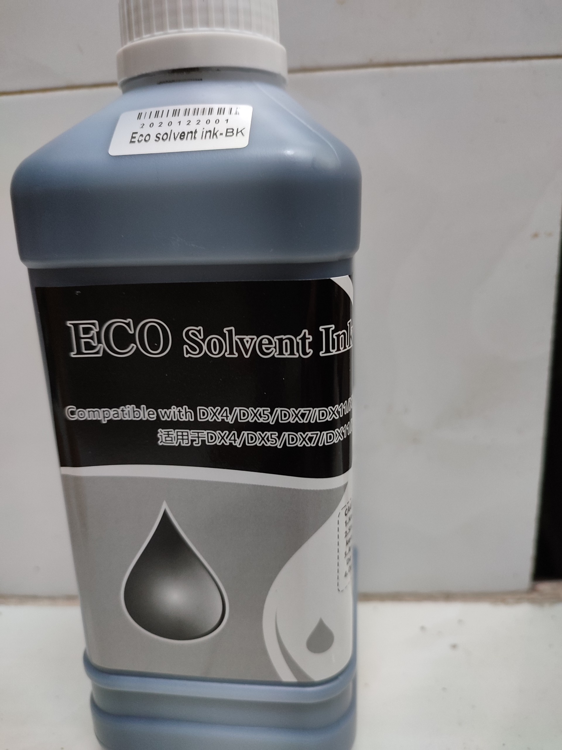 Mực dầu eco solvent màu xanh dành cho máy in khổ lớn epson dx4/ dx5/ dx7/ xp600/ tx800