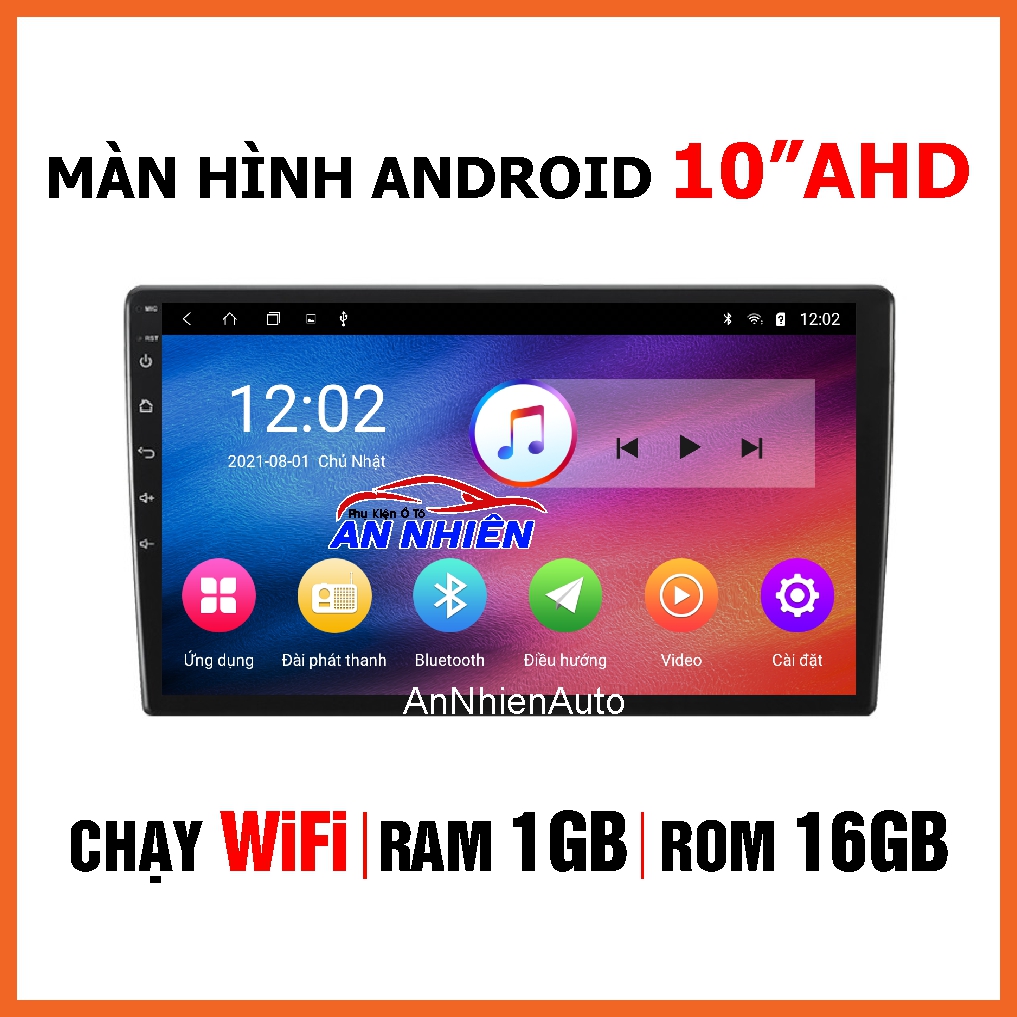 [Kho Hải Phòng] Đầu Màn Hình Android 10 inch Cho Ô Tô Xe Hơi, Đầu DVD Gắn Taplo Chạy Android Tiếng Việt, Tích Hợp GPS Chỉ Đường, Camera Lùi Cho Xe Hơi, Tivi Ô Tô 10 inch Full HD Hình Ảnh Trung Thực, Cảm Ứng Mượt