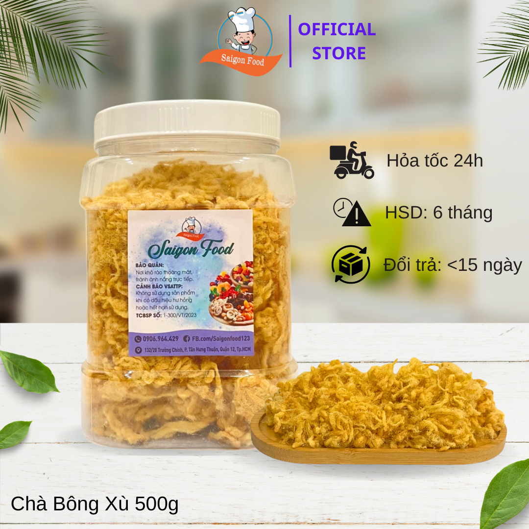 Chà bông xù 500G SAIGON FOOD