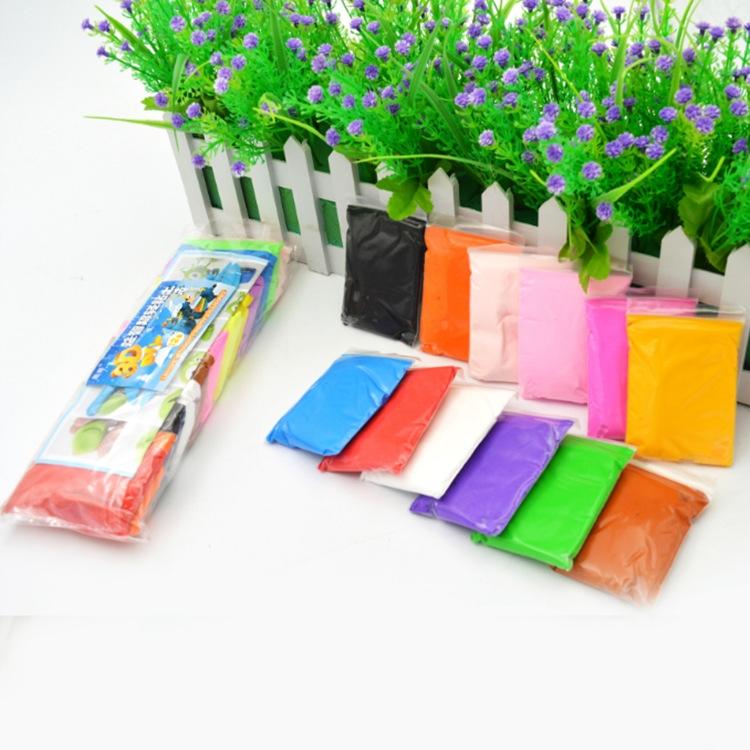 Đất sét Nhật (gói 12 màu) soft clay nguyên liệu slime