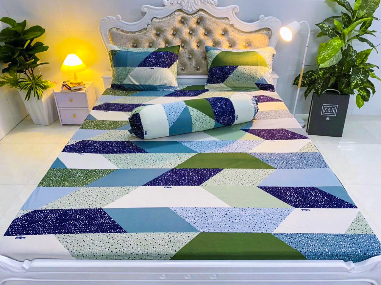 Ga giường thun lạnh trải nệm 1m8x2m 2t
