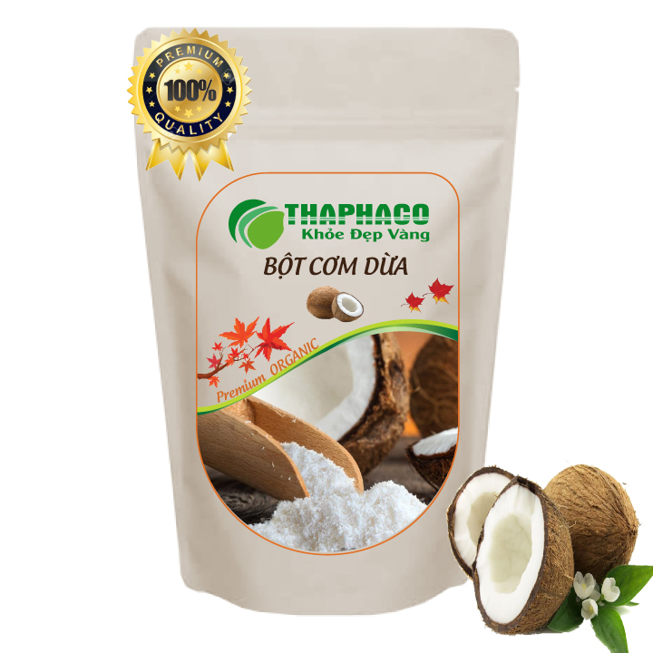 [1kg] Bột Cơm Dừa Nguyên Chất - Chuyên Dùng Để Nấu Các Món Ăn Thơm Ngon Và Bổ Dưỡng - Hàng Loại 1 Chất Lượng Cao