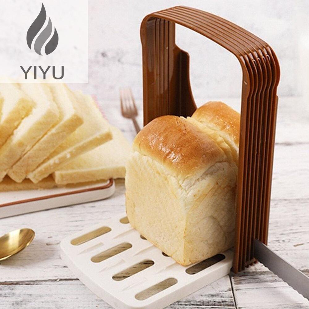 CHUBB Plastic Loaf Cutting Rack Baking Tool Toast Slicer Bread Cutter Kitchen Accessories