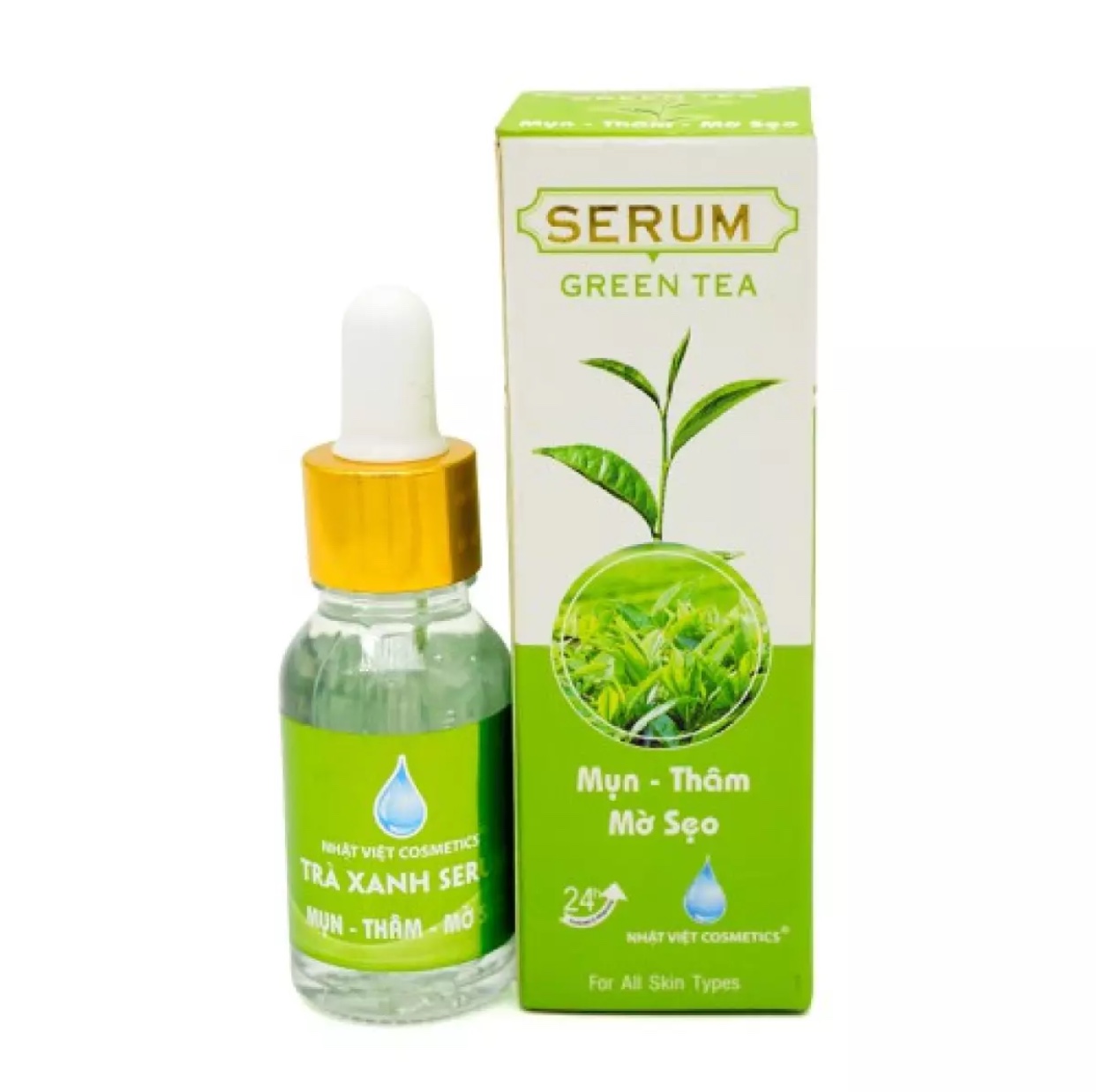 [HCM]Serum Trà Xanh Mụn Xóa Thâm Mờ Sẹo (15ml)