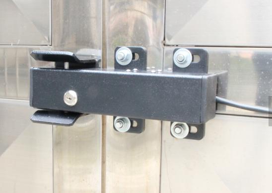 Khóa cửa cổng cánh tay đòn - khóa điện master lock 12V - 24V
