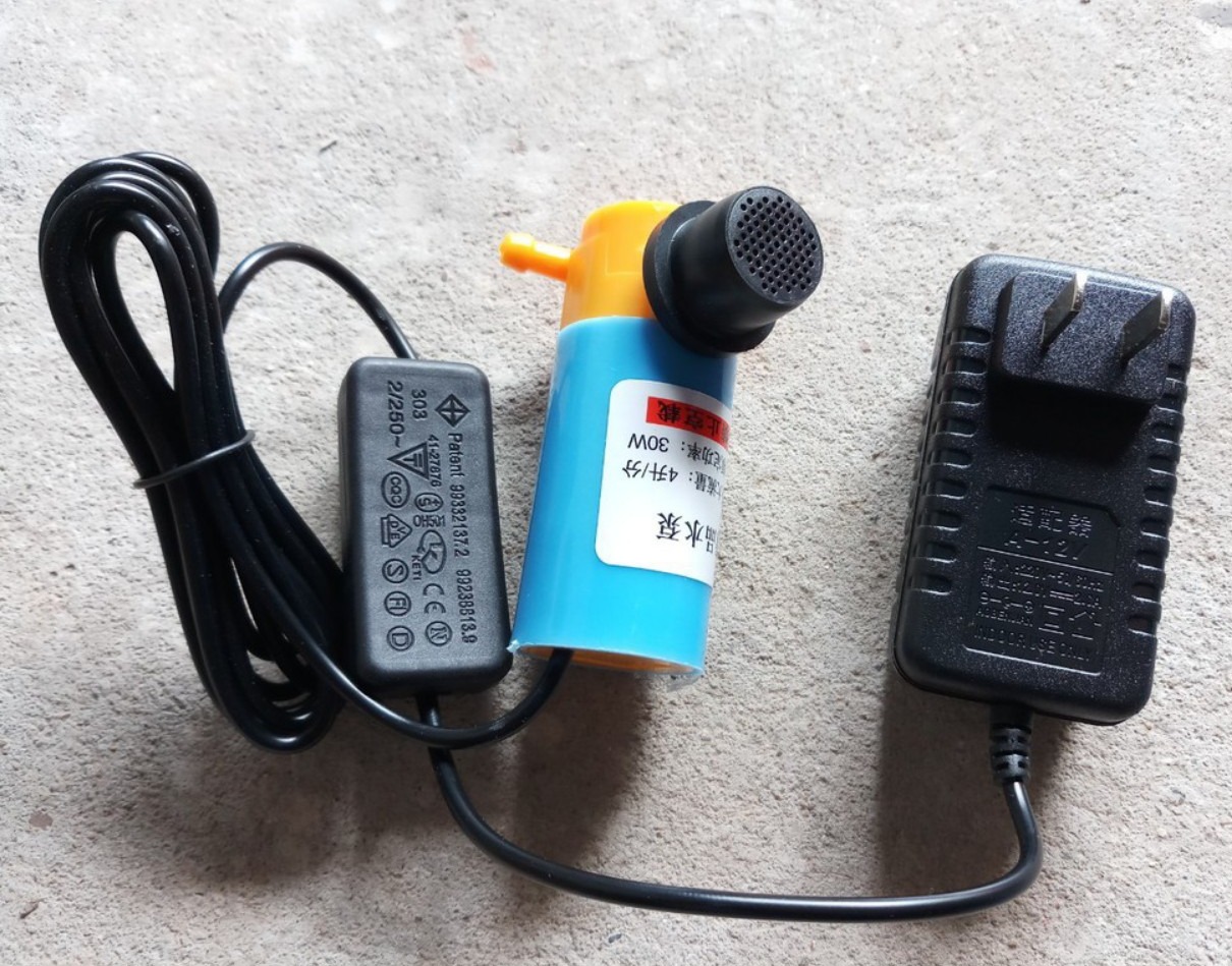 Bơm mini, bơm máy cắt gạch, máy cắt tường 5 rãnh