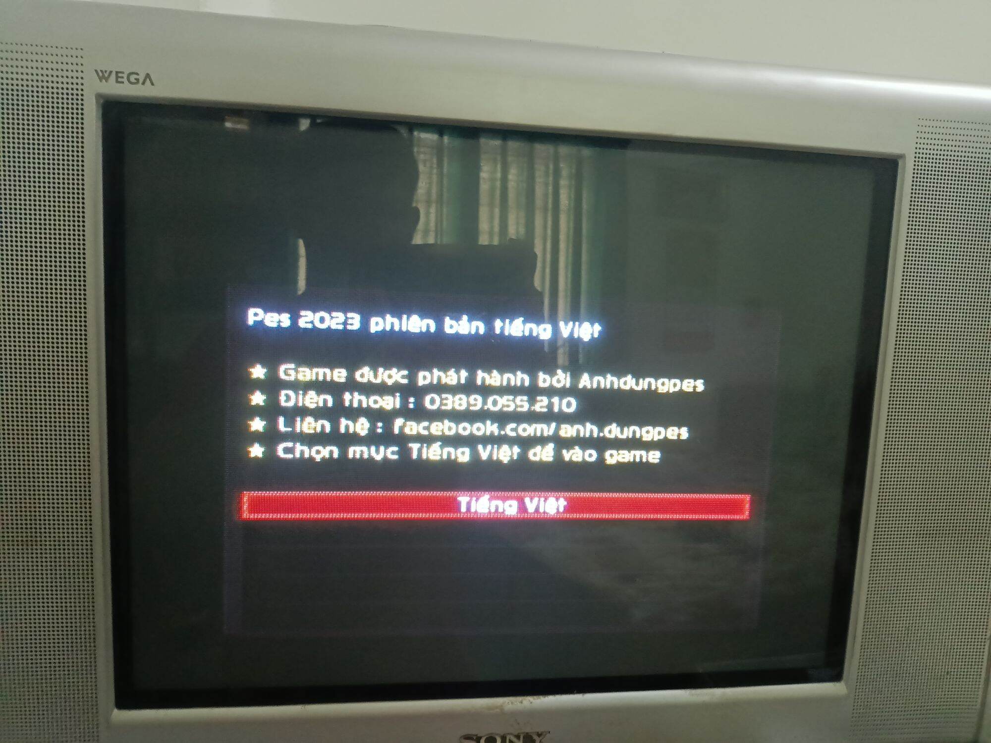 đĩa game ps2 pes 2023 tiếng việt