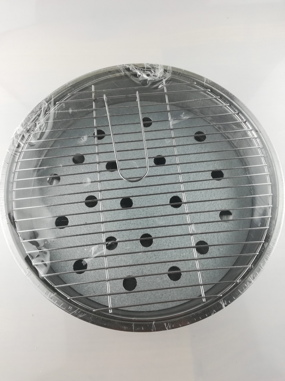 Lò Nướng Than Inox Tròn -30cm