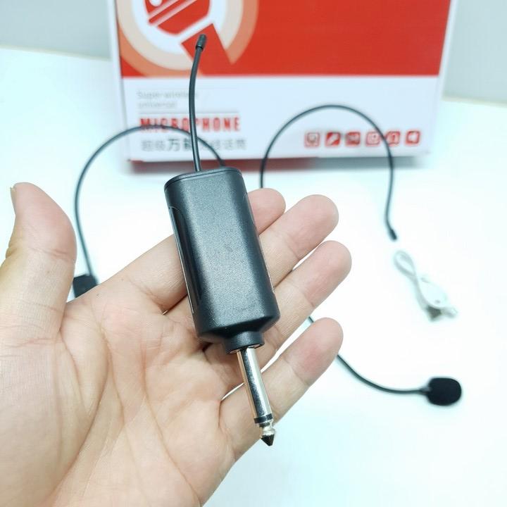 Micro đeo tai Awalw UF-5 micro không dây UHF ( Đen )
