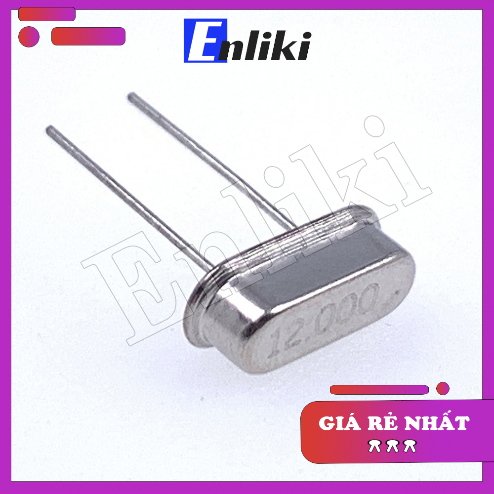 12MHz Thạch Anh HC-49S DIP