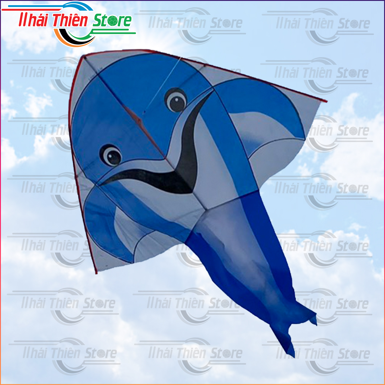 Diều Cá Heo Kiko Kute Long Vân