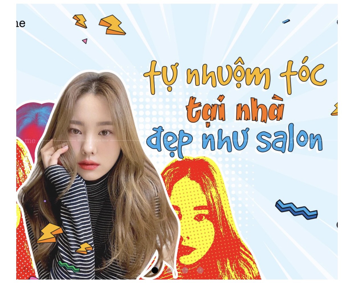 [ PHỦ BÓNG ] Thuốc nhuộm tóc ĐỎ RED - ĐỎ LỬA - FIRE