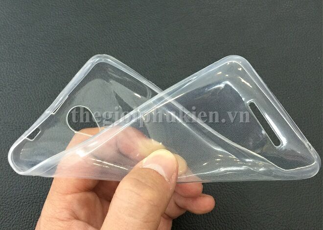 Ốp lưng silicon trong suốt Lenovo A5000 siêu mỏng 0.5 mm