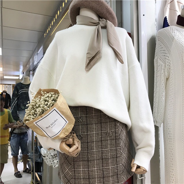 [HCM]Khăn lụa vuông size 70x70cm