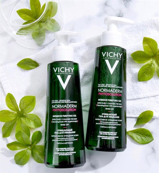 Sữa rửa mặt Vichy Nomaderm dành cho da dầu mụn 400ml