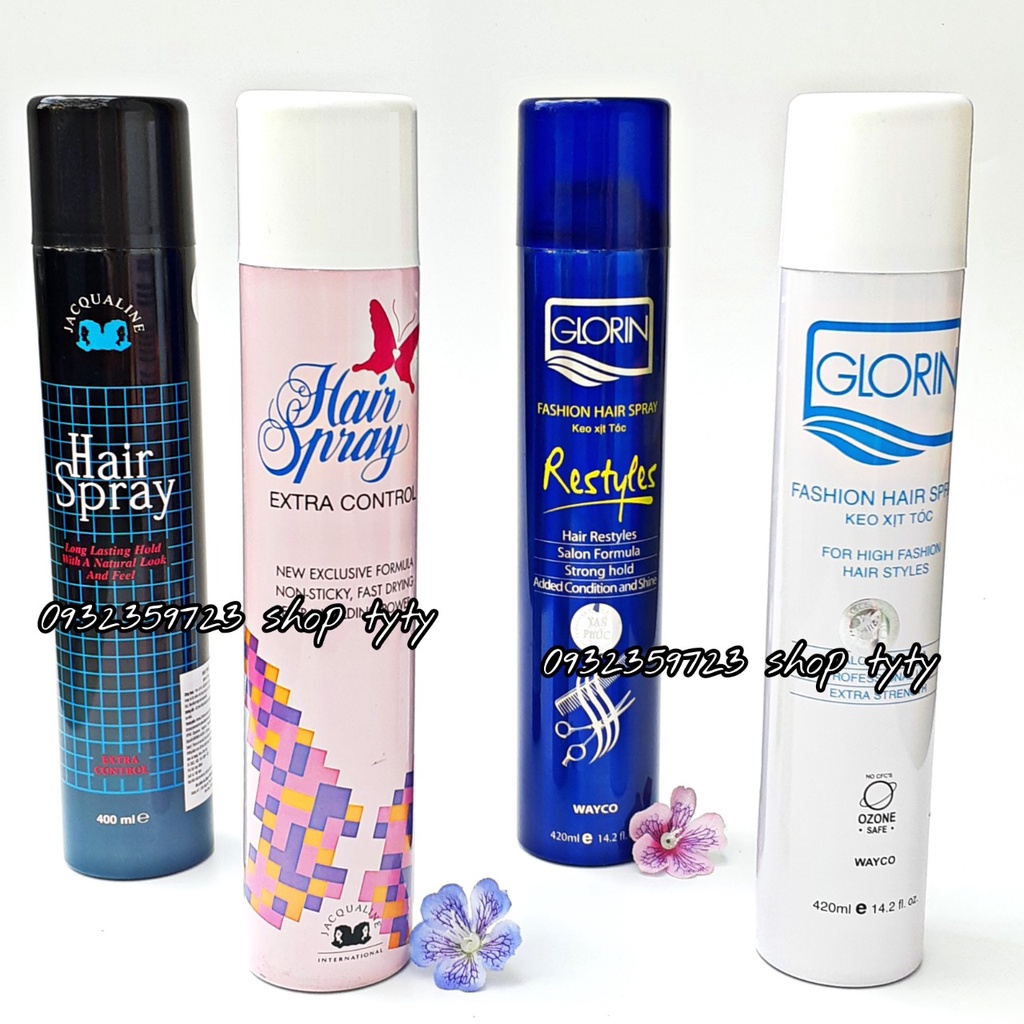 1 Chai Keo Xịt Tóc Giữ Nếp Tạo Kiểu Tóc