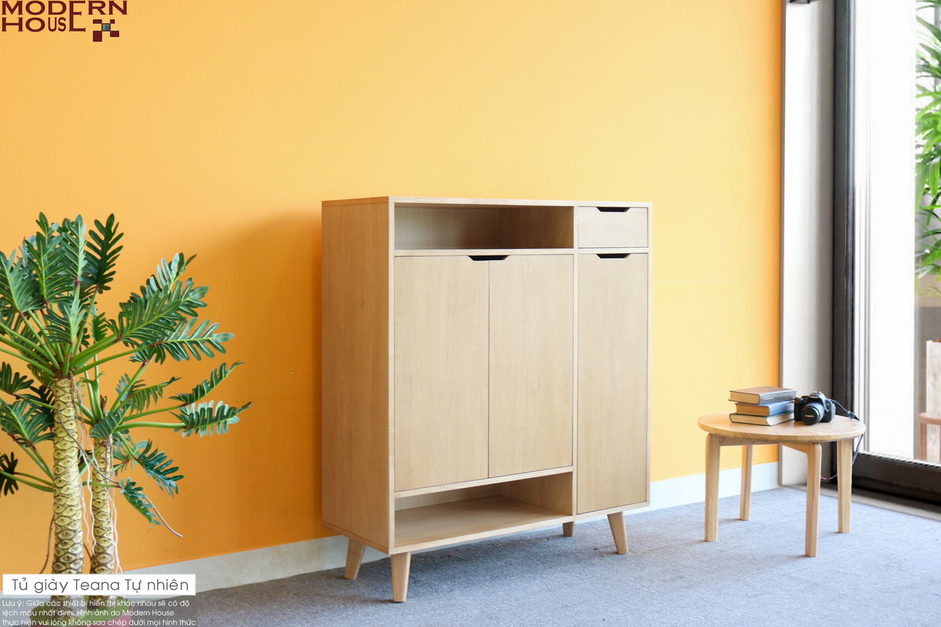 TỦ GIÀY TEANA GỖ MDF