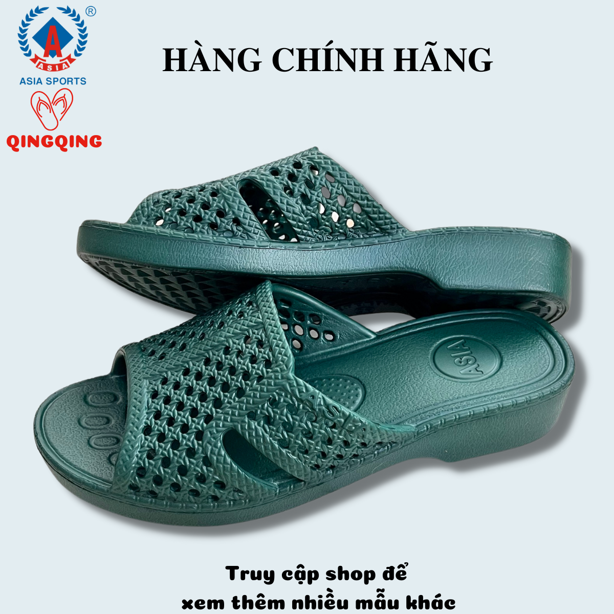 Dép tổ ong,dép đi trong nhà ASIA  form chuẩn- Hàng chính hãng,đế dày 3cm