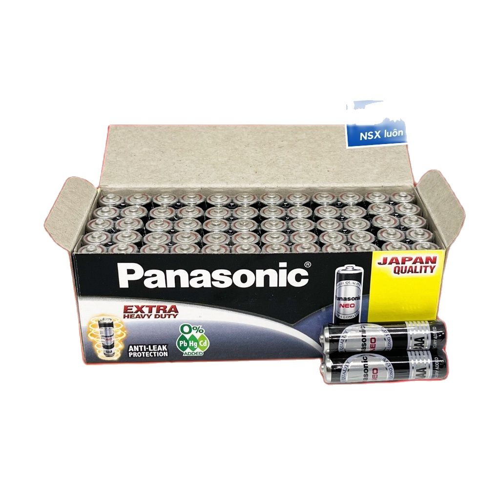 Hộp pin aaa 1,5v panasonic r03nt/2s - hàng chính hãng