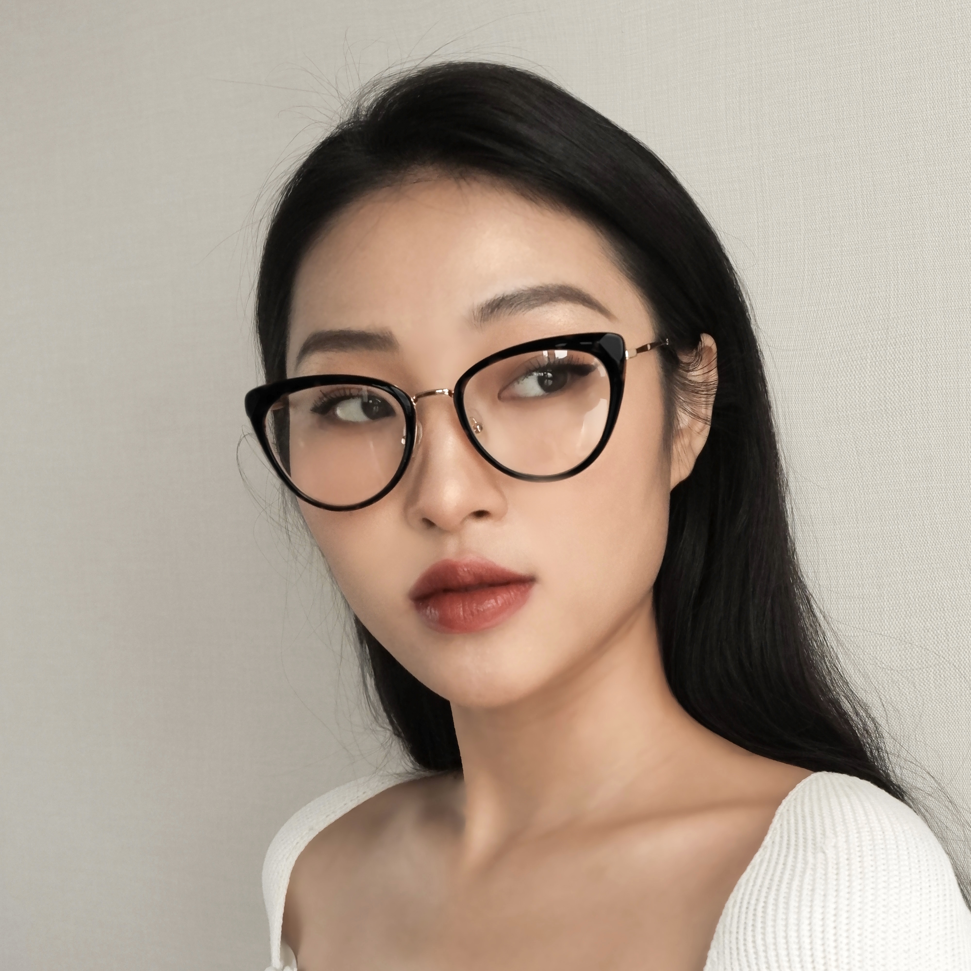 Mắt kính Floralpunk Kaia Glasses - Black