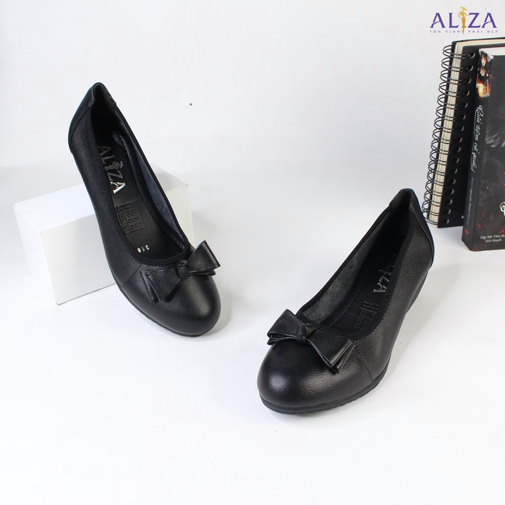 Giày đế xuồng da bò - Aliza 316