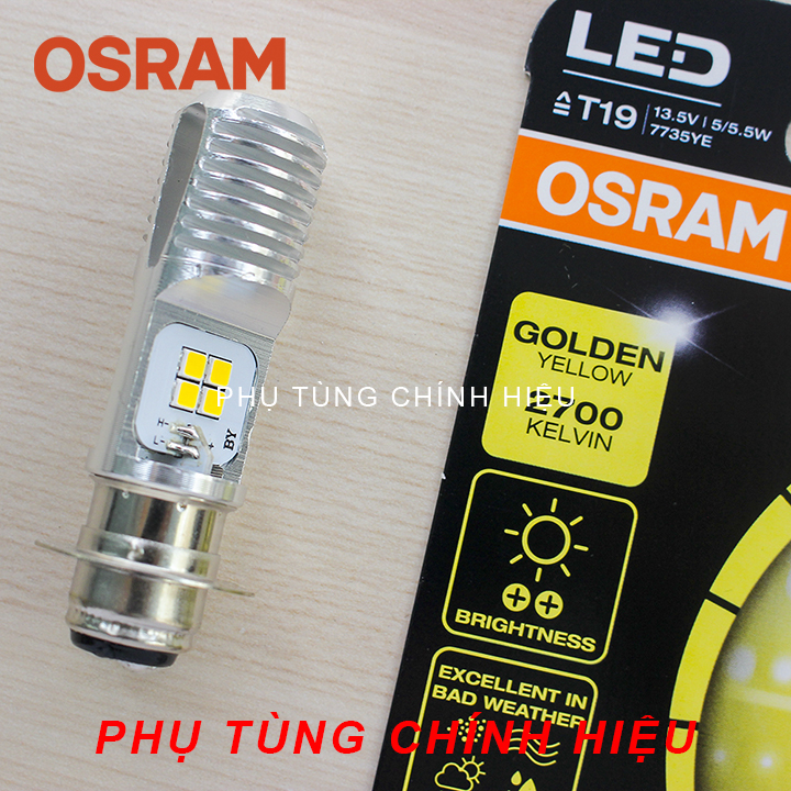 Bóng đèn led osram t19 xe future 1, dream, wave alpha, air blade 110 thái