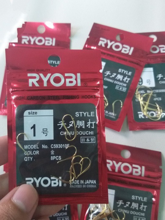 LƯỠI CÂU NHẬT RYUBI CHINU SIÊU BÉN