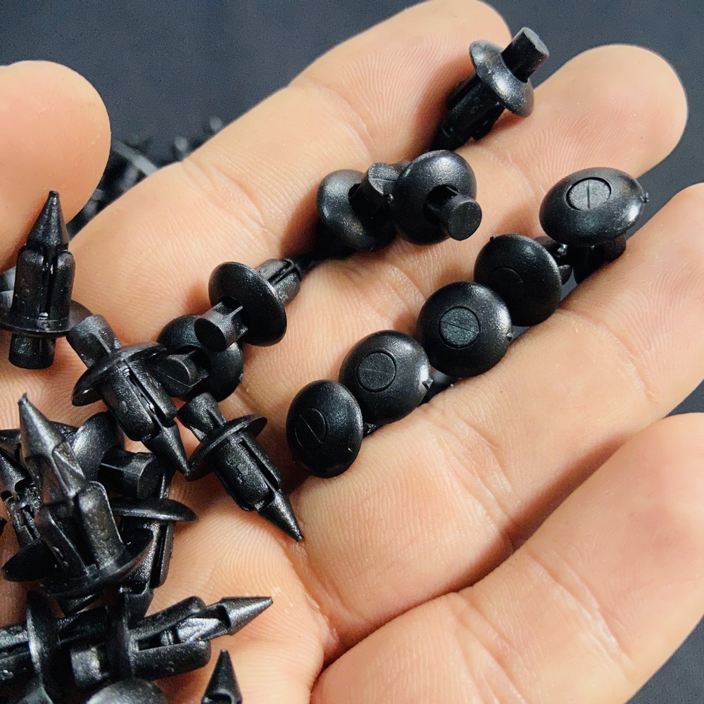 [ỐC DÀN ÁO] COMBO 10 con ốc nhựa bấm dàn áo gắn các dòng xe HONDA, YAMAHA siêu tiện lợi (màu đen)