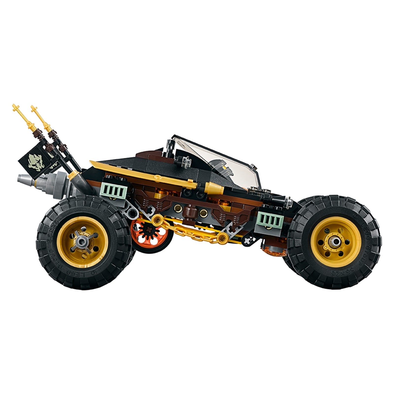 Lego Ninjago 70589 - Xe Rock Roader (Chính hãng)