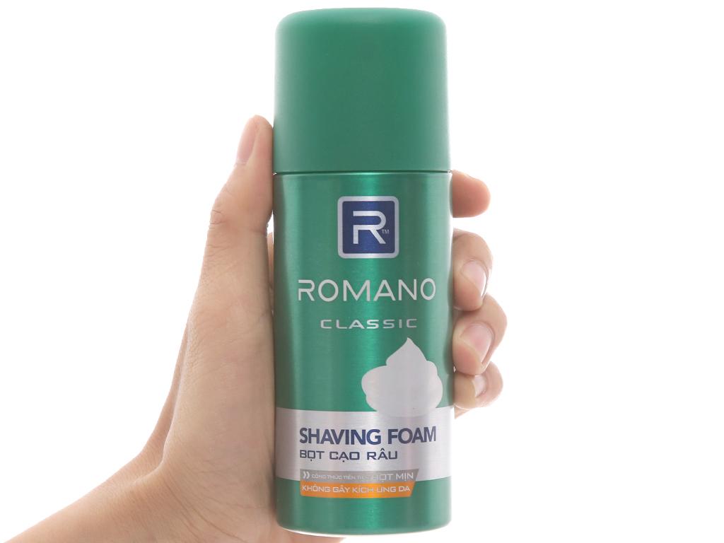 [HCM]Bọt cạo râu Romano Classic chai 175ml