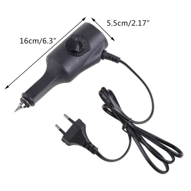 Bút Khắc Điện 220V, Đầu Đục Máy Vẽ Trên Kính Gỗ Kim Loại Nhựa Gốm