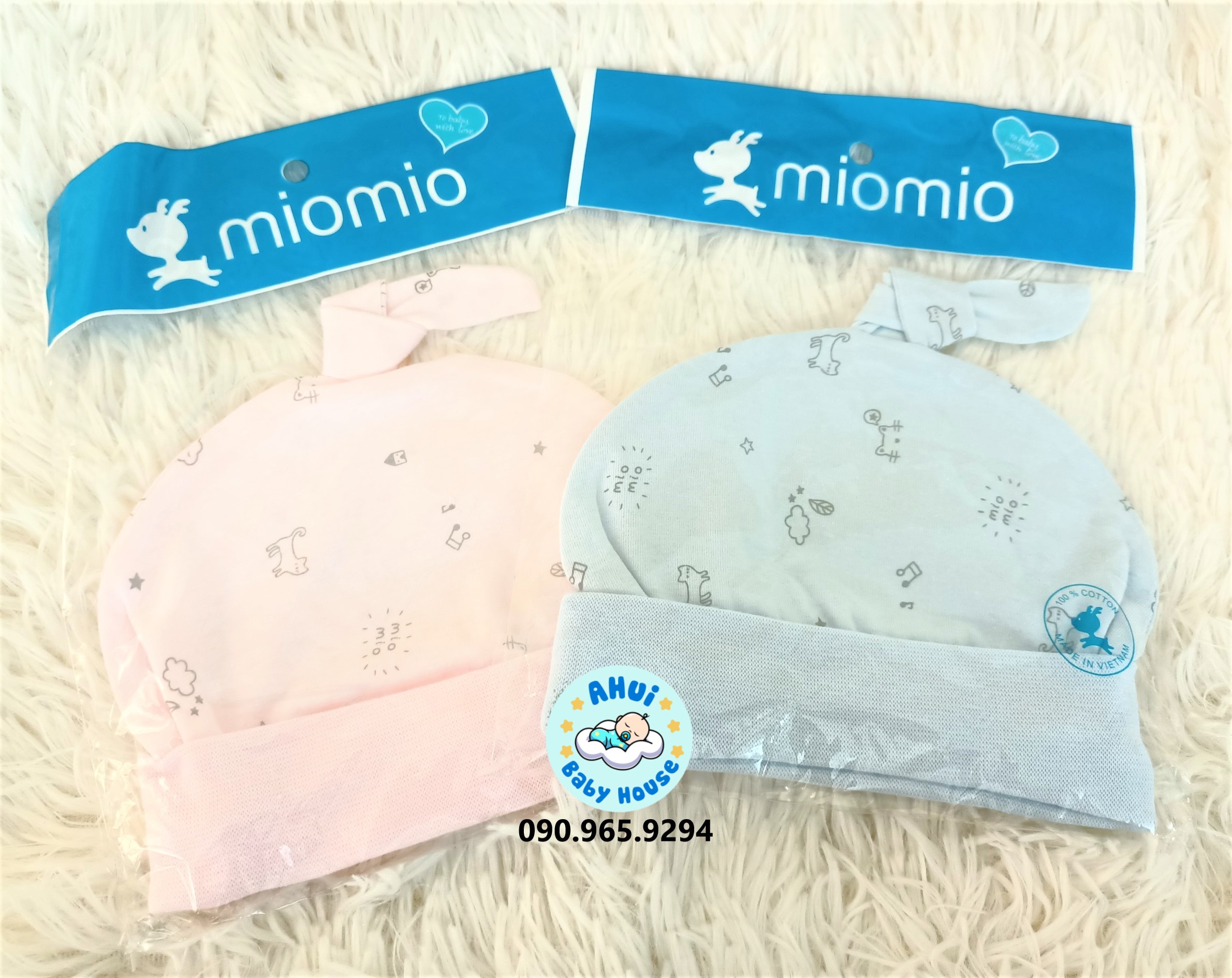 MIO MIO | Mũ nón sơ sinh cao cấp (1-3m)