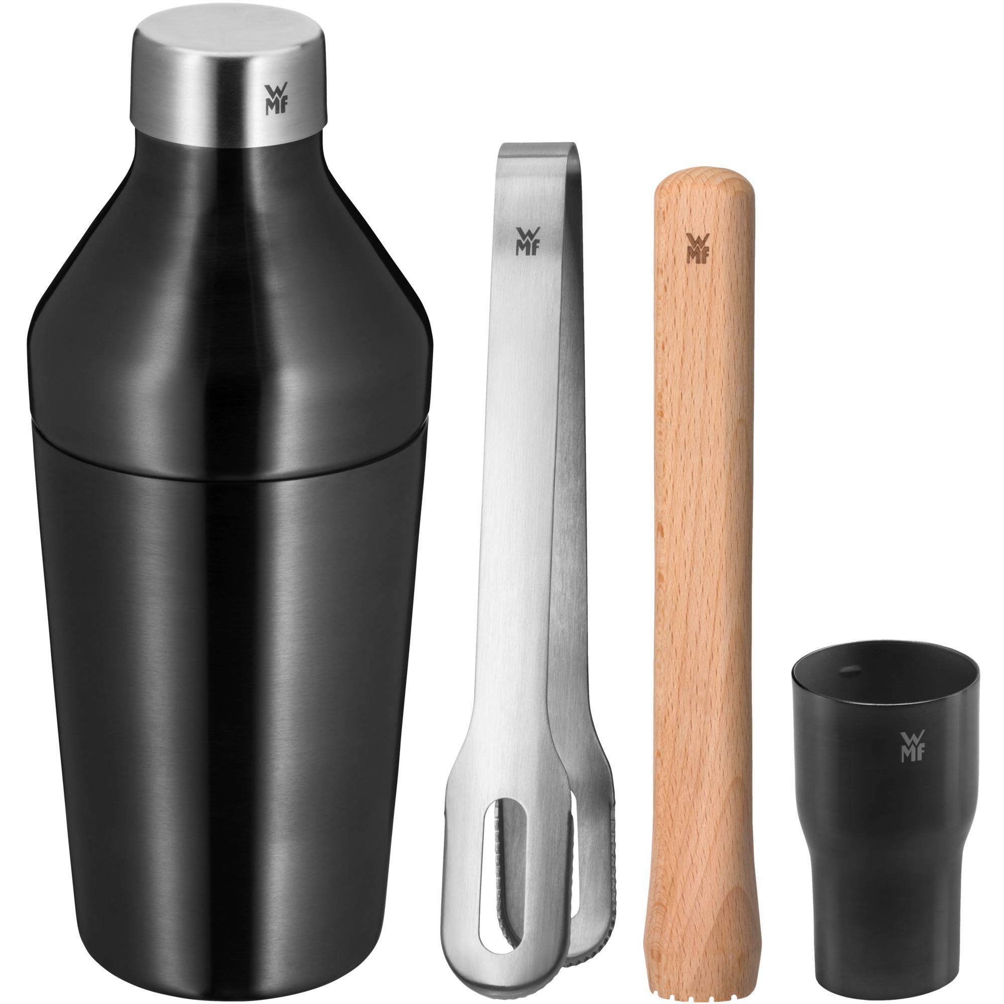 Bộ dụng cụ pha chế cocktail wmf baric bar, 4 món