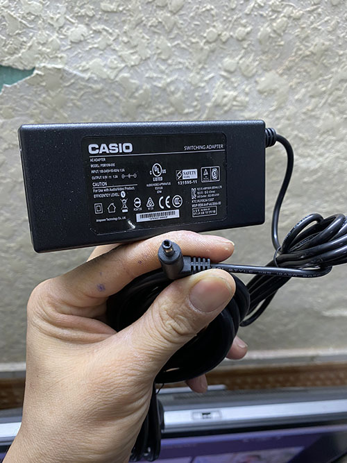 Dây nguồn đàn casio CTK-5300 CTK-5350 ( hàng Casio cung cấp)