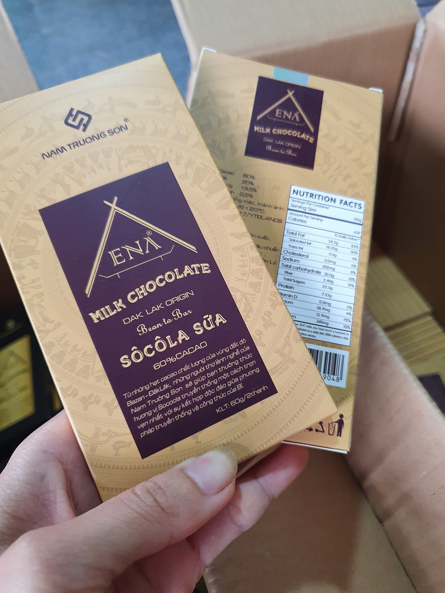 Sô cô la 70% ca cao Nam Trường Sơn