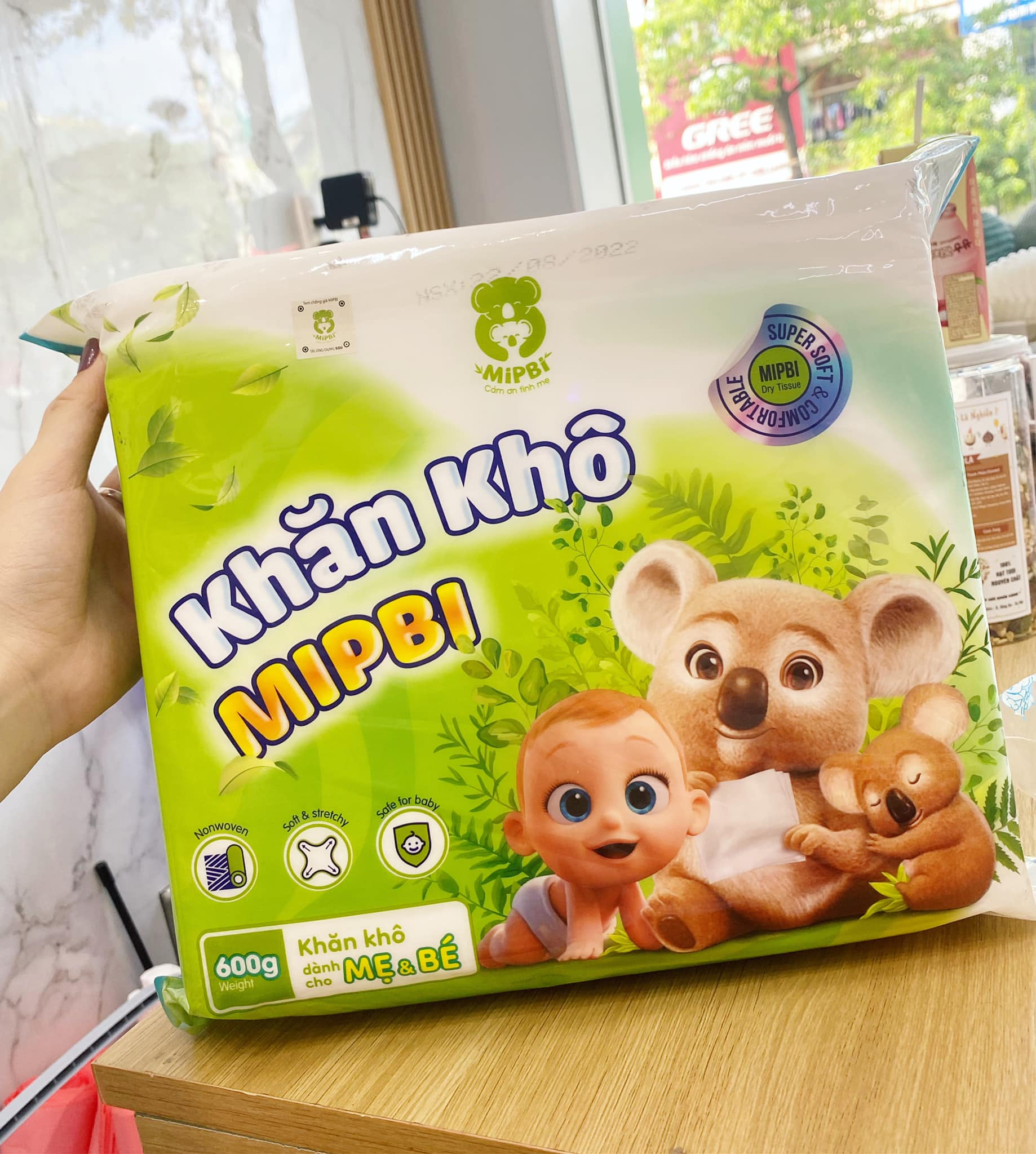 [HOT DEAL] Khăn khô đa năng 600gram Mipbi